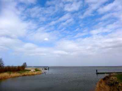 Das IJsselmeer an der hollandischen Nordseeküste